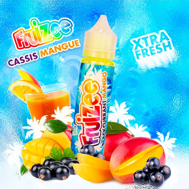 Cassis Mangue 50ml - Fruizee by ELIQUID France