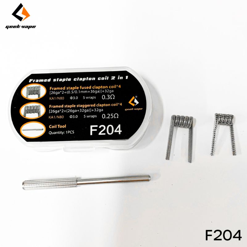 Coils Framed Staple Clapton (8pcs) - GeekVape