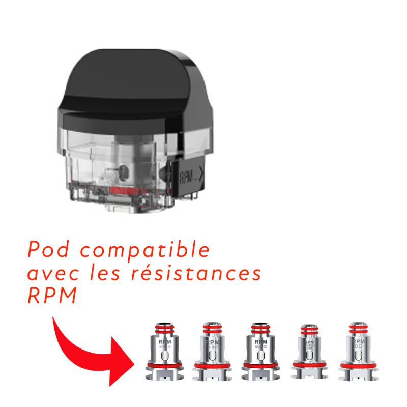 Cartouches Nord X 6ml (3pcs) - Smok