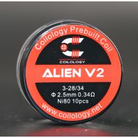 Coils Ni80 Alien (10pcs) - Coilology
