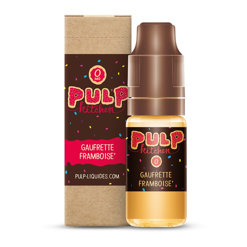 Gaufrette Framboise 10ml - Pulp Kitchen