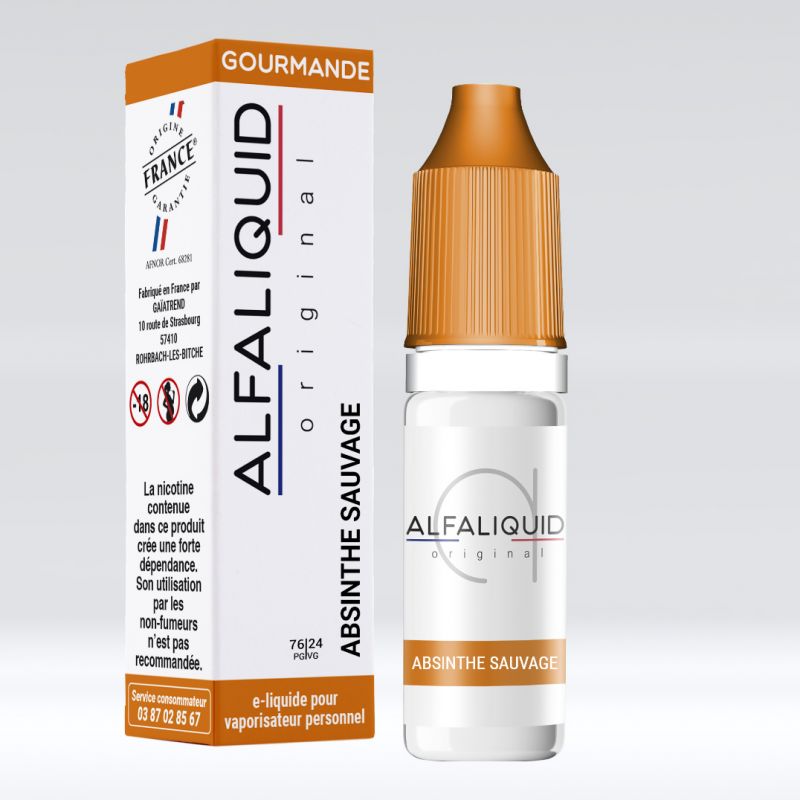 Absinthe Sauvage 10ml - Alfaliquid Gourmandes