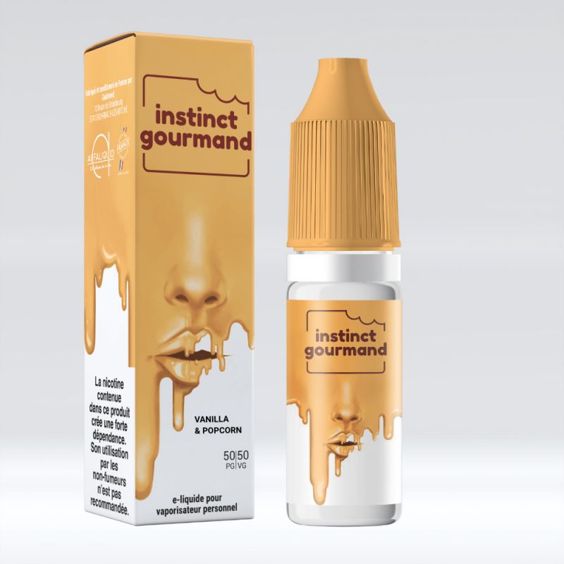 Vanilla & Popcorn 10ml - Alfaliquid Instinct Gourmand