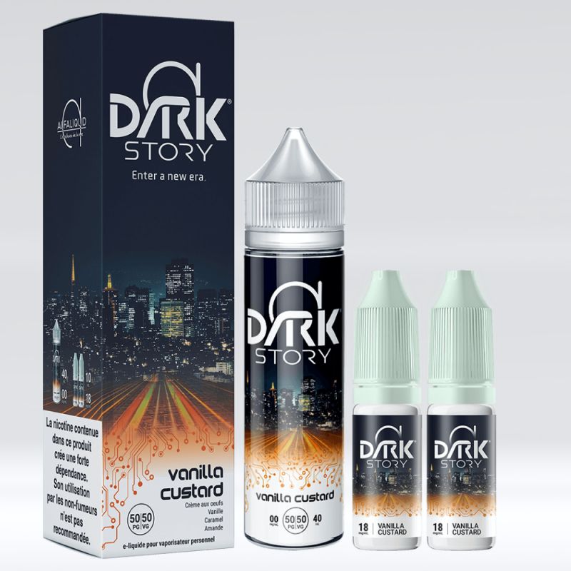 Vanilla Custard 60ml - Alfaliquid Dark Story