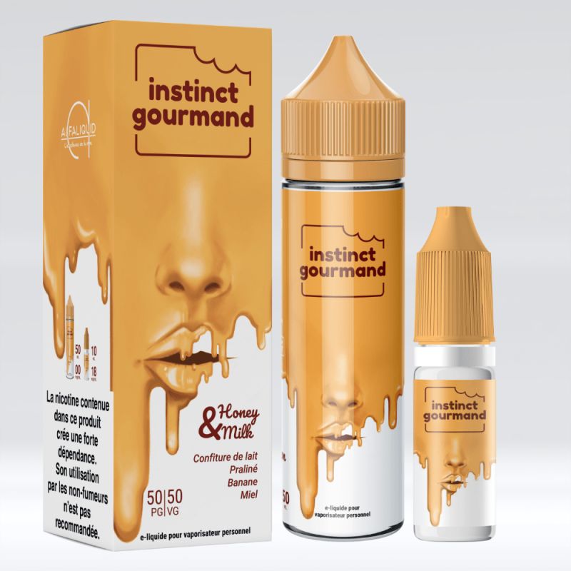 Honey & Milk 60ml - Alfaliquid Instinct Gourmand
