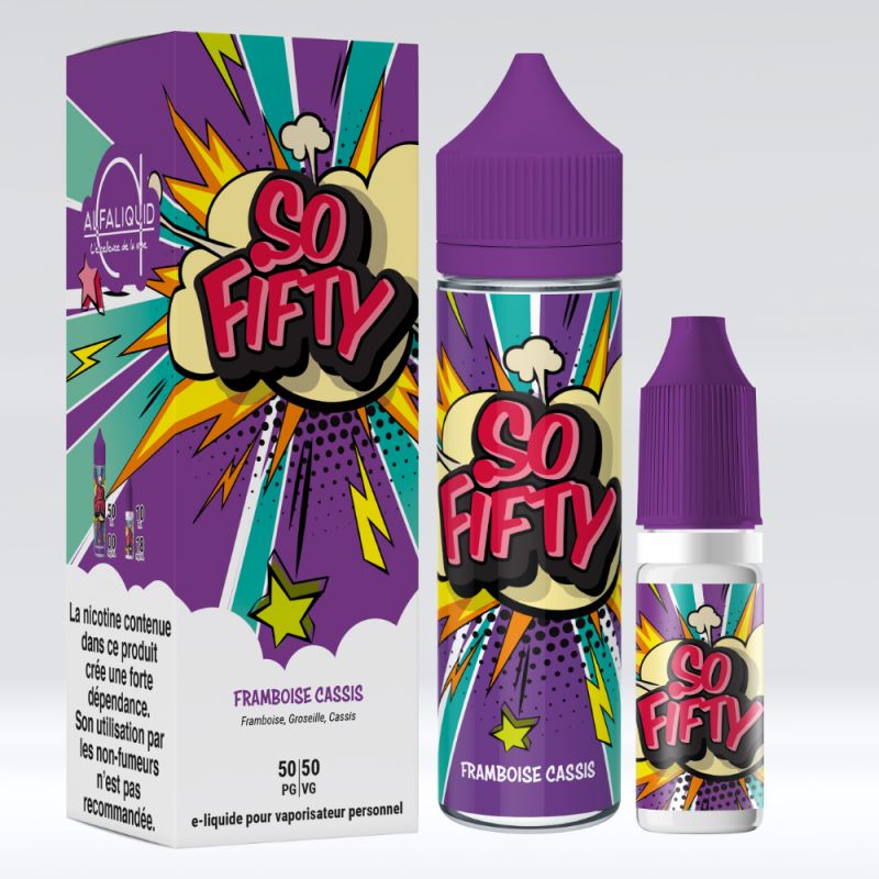 Framboise Cassis 60ml - Alfaliquid Sofifty
