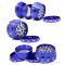 Grinder Polygon 4 couches 63x46mm : Couleur:Blue