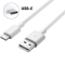 Cable USB Type C (lot de 10pcs) : Couleur:Noir