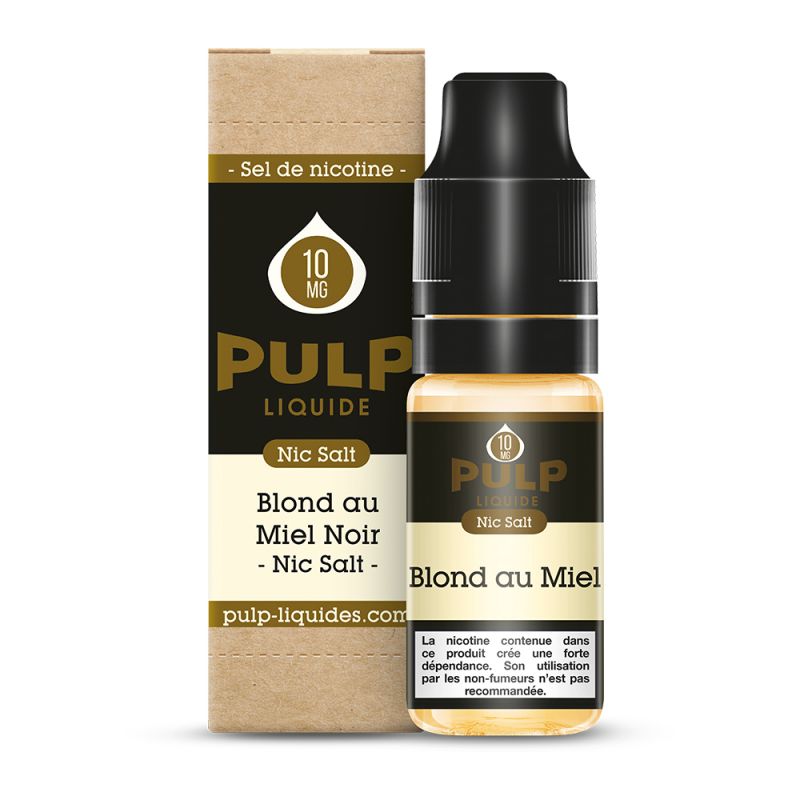 Blond au Miel Noir 10ml - PULP Nic Salt
