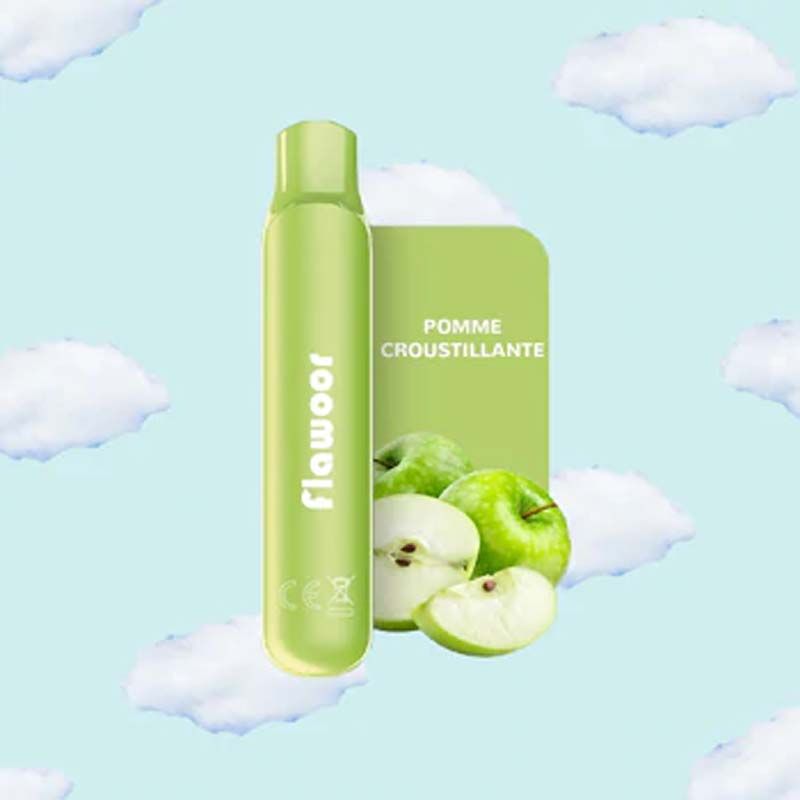 Pod jetable Pomme Croustillante 600 puffs 2ml - Flawoor Mate