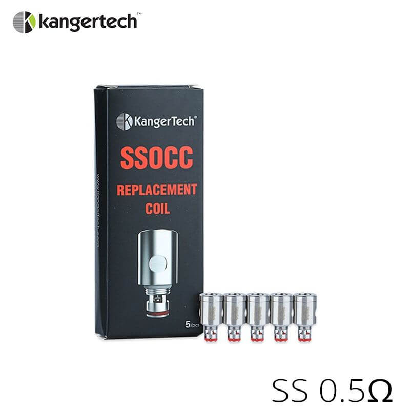 Kangertech Résistances SSOCC SS (5pcs)