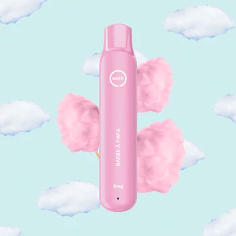 Pod jetable Barbe à Papa 600 puffs 2ml - Flawoor Mate