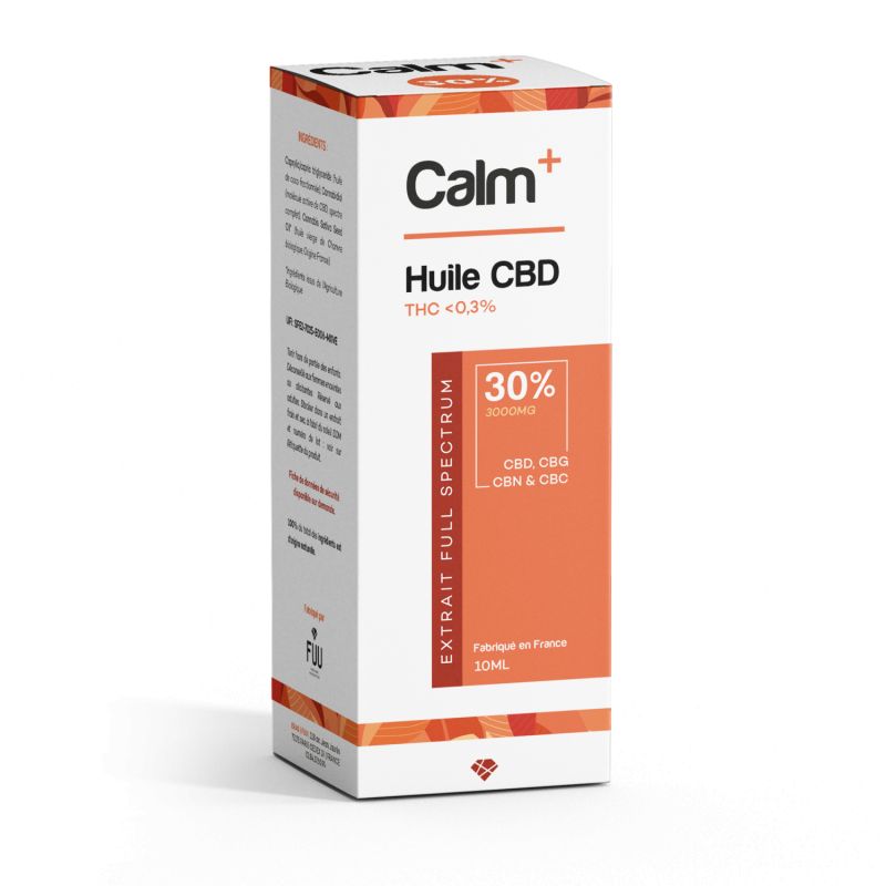 Calm + : Huile CBD 10% - Minimal