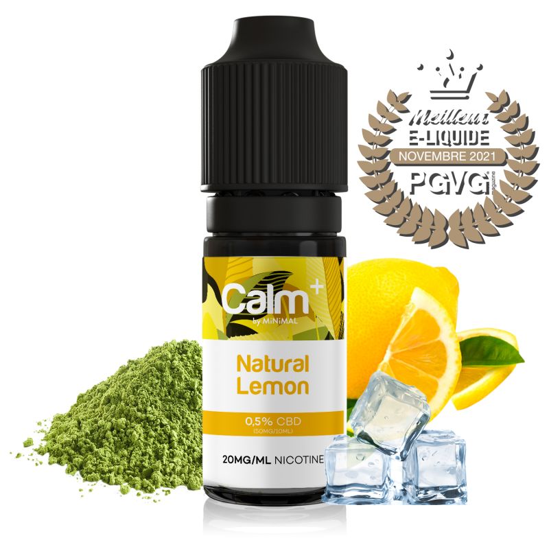 Calm + : Natural Lemon - Minimal
