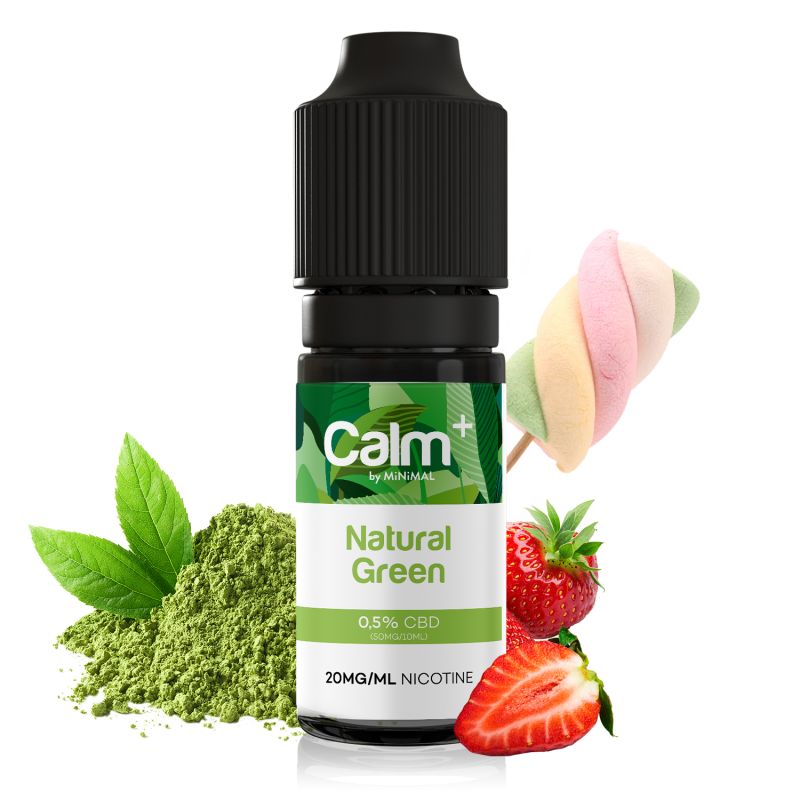 Calm + : Natural Green - Minimal