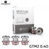 Résistances GTM2 - 0.4ohm (Pack de 3pcs) - Vaporesso : Ohm:0.4ohm