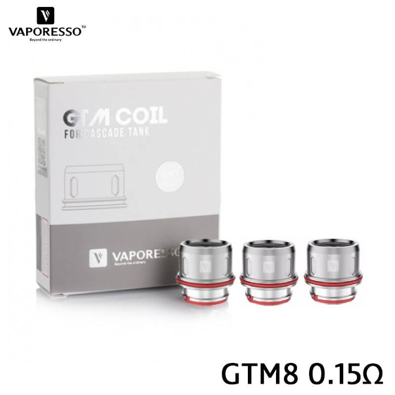 Résistances GTM8 - 0.15ohm (Pack de 3pcs) - Vaporesso