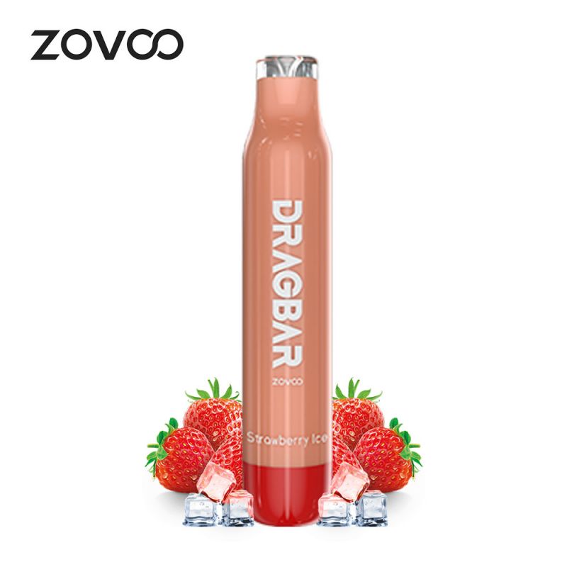 Pod Strawberry Ice 600 puffs 2ml - Dragbar