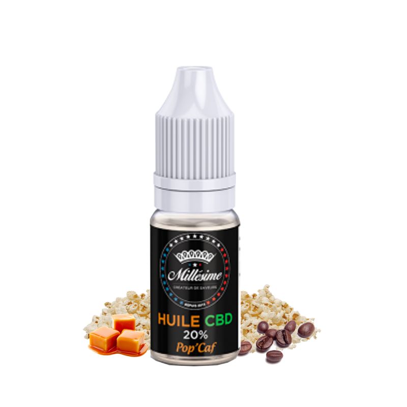 Millesime - Huile CBD Pop Caf