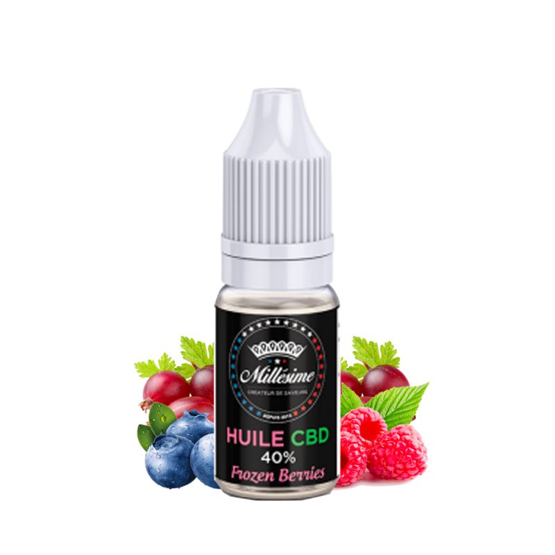 Millésime - Huile CBD Frozen Berries 10ml