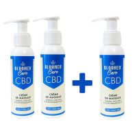 Crème de Massage CBD 100ml - Bloomeo