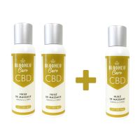 Huile de Massage CBD 100ml - Bloomeo