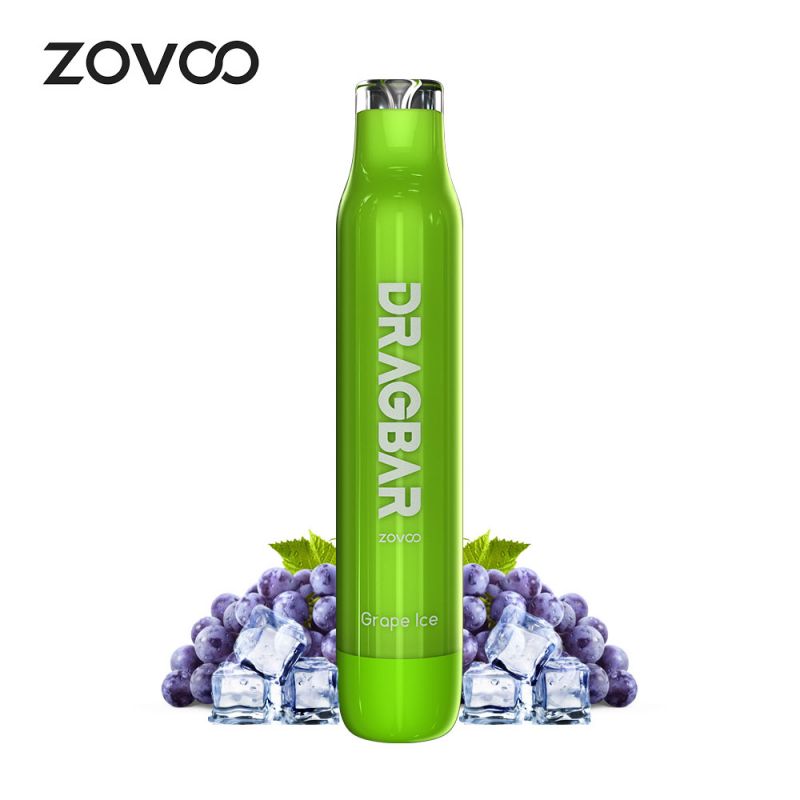 Pod jetable Grape Ice 600 puffs 2ml - Dragbar