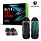Pack Combo Zero 2 Black et Black Green 2 Kits + 2 Cartouches