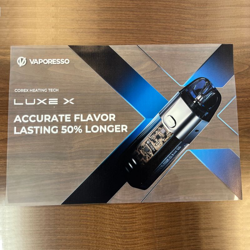 Poster transparent Luxe X - Vaporesso