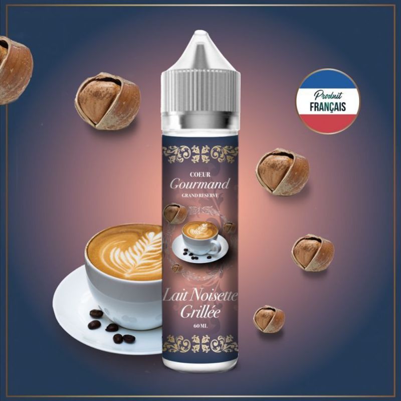 Lait Noisette Grillée 50ml - Cœur Gourmand by Made in Vape