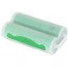 Étui de protection silicone pour 2 accus 18650 (5pcs) : Couleur:Transparent