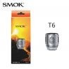 Résistances TFV8 Baby / TFV12 Baby Prince (5pcs) - Smok : Ohm:T6 baby