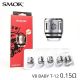 Résistances TFV8 Baby / TFV12 Baby Prince (5pcs) - Smok