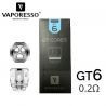 Résistances GT (3pcs) - Vaporesso : Ohm:GT6 0.2ohm