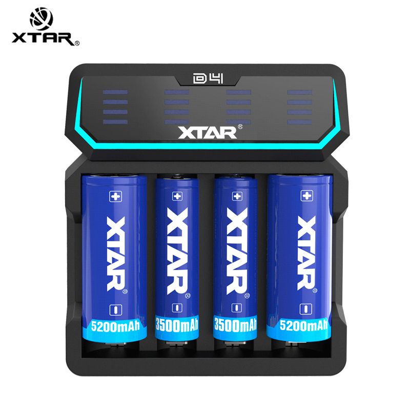 Xtar Chargeur d'accus D4