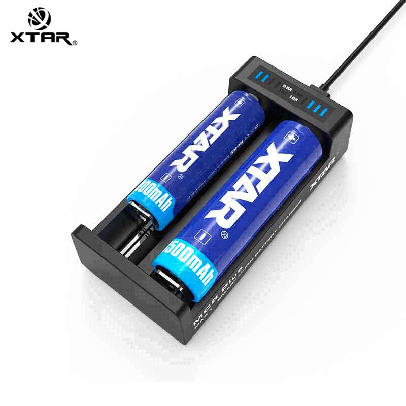 Xtar Chargeur d'accus MC2 Plus