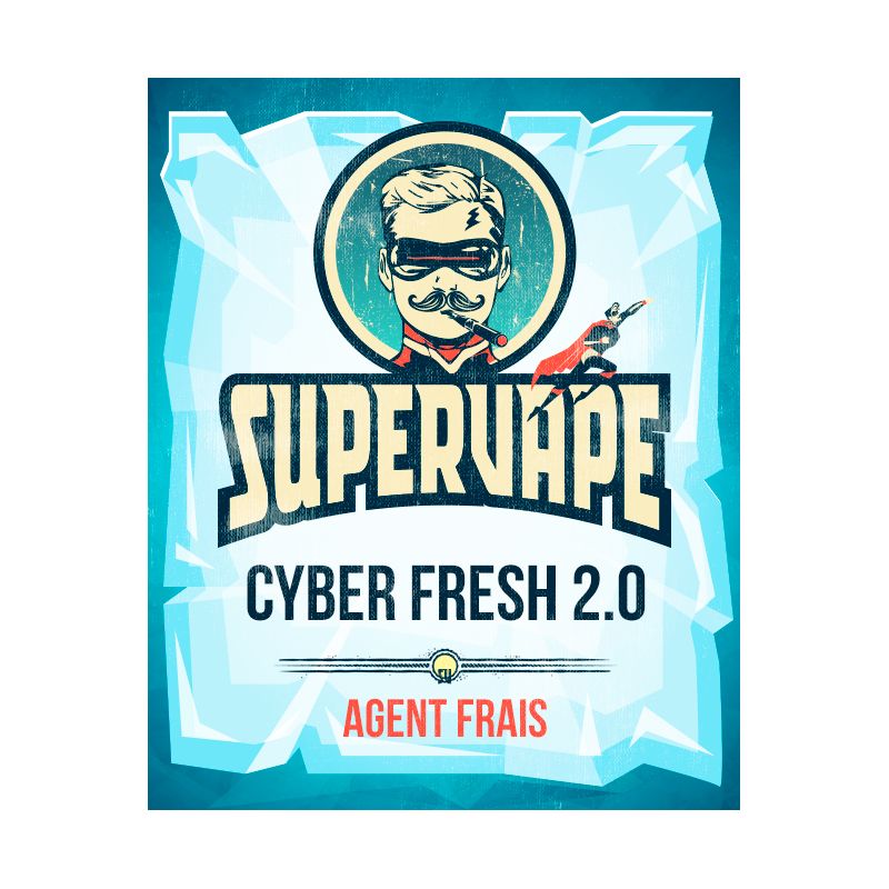 SuperVape: Concentré Cyber Fresh 2.0 10ml
