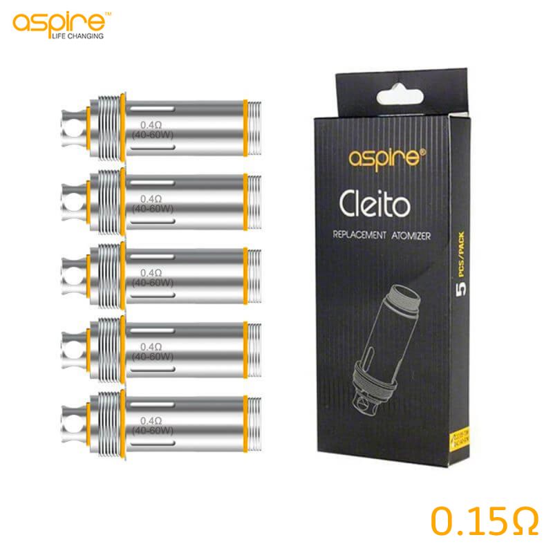 Aspire Résistances pour Cleito (5pcs)