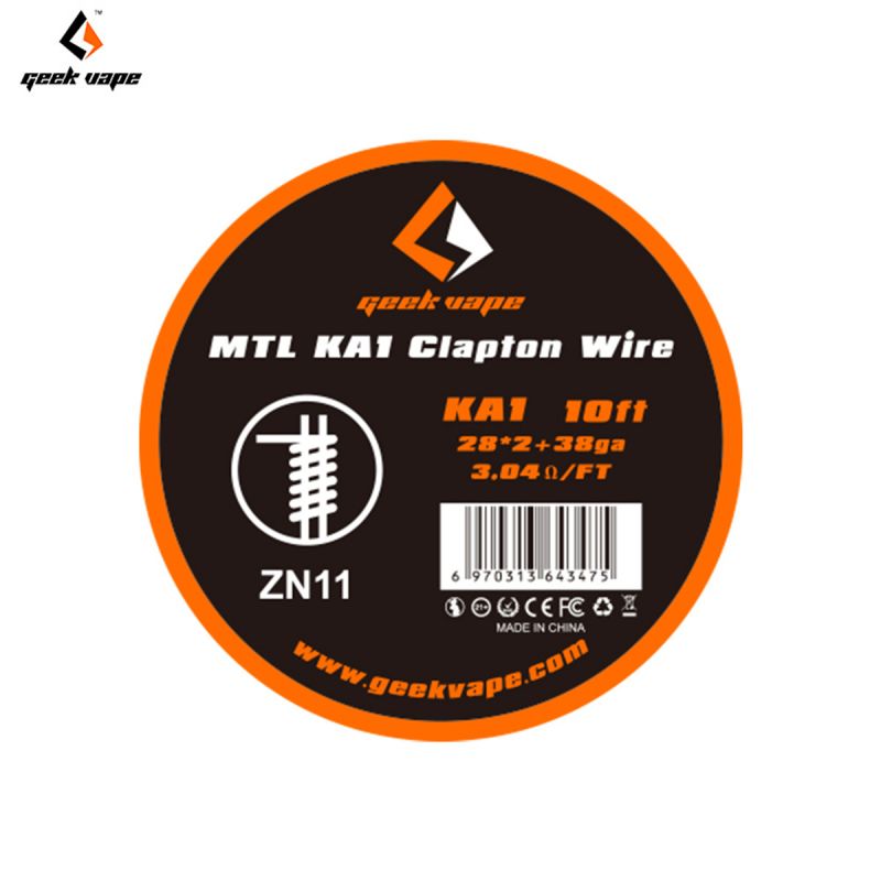 GeekVape Fil résistif Clapton MTL 10ft