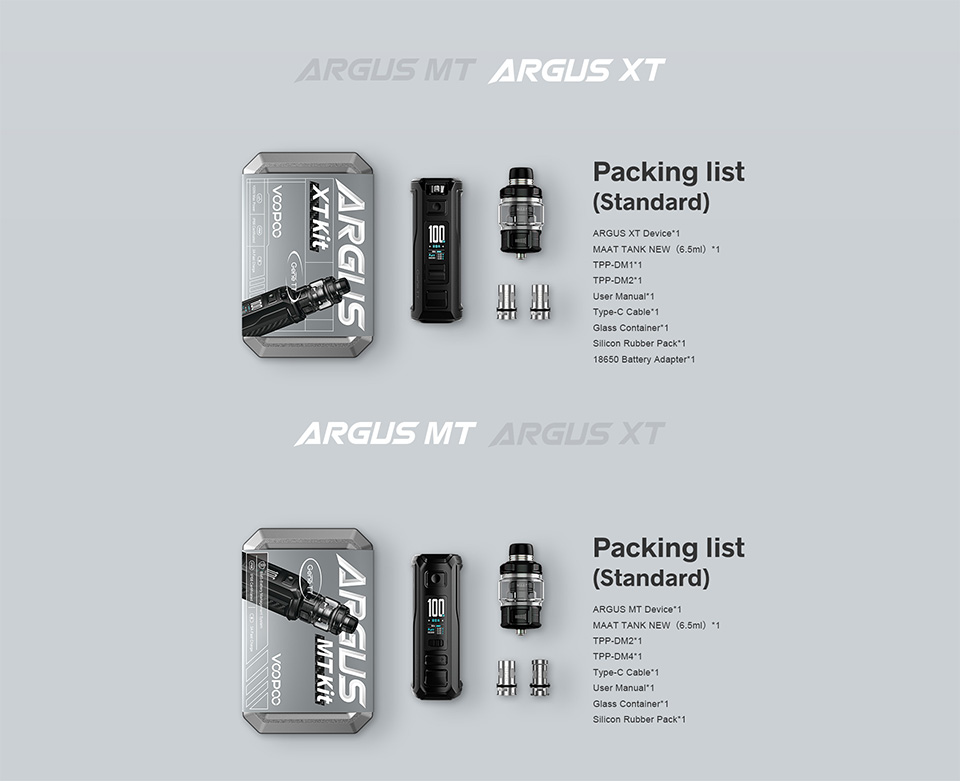 ARGUS MT ET ARGUS XT chez LVP