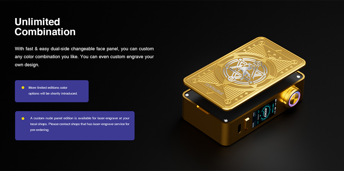 BOX CENTAURUS M200 DE LOST VAPE