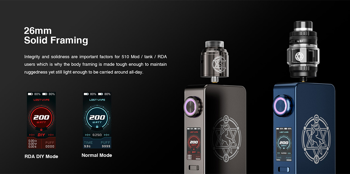 BOX CENTAURUS M200 DE LOST VAPE